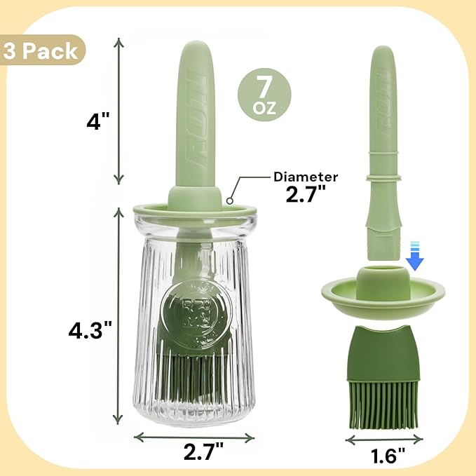 3 Pack 200 ml Oil Dispenser - Image 2