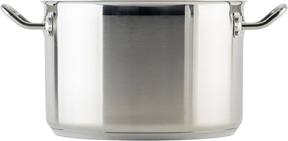 Winco Heavy-Duty Stainless Steel Stock Pot - Image 2