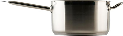 Winco Heavy-Duty Stainless Steel Sauce Pan - Image 3