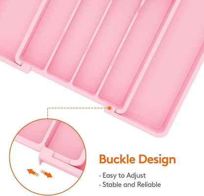 Lifewit Silverware Drawer Organizer, Expandable Utensil Tray - Image 5
