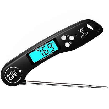 DOQAUS Digital Meat Thermometer, Instant Read Food Thermometer by DOQAUS