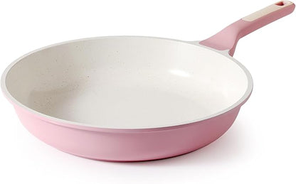 SENSARTE Nonstick Ceramic Frying Pan 9.5-Inch, Healthy Non Toxic Skillet by SENSARTE