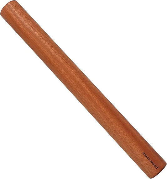 Muso Wood Sapele Wooden Dowel Rolling Pin by Musowood