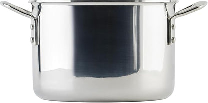 WINCO Tri-Ply Stock Pot, 6-quart-qt-6qt - Image 3