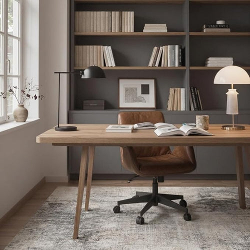 36"x60" Office Chair Mat for Hardwood Tile Floor, Under Desk Carpet Protector - Image 2