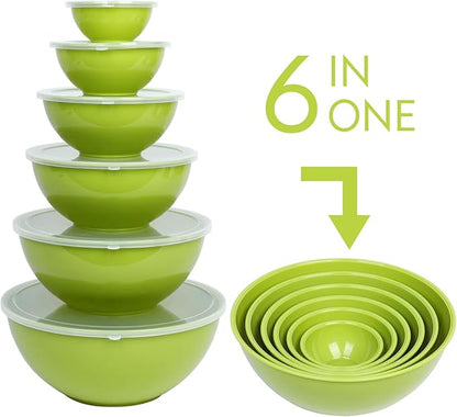 BoxedHome BPA Free Plastic Round Mixing Bowl - Image 2