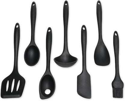 Chef Craft - Premium Silicone Kitchen Tools and Utensils Set, Non-Scratch by ChefCraft