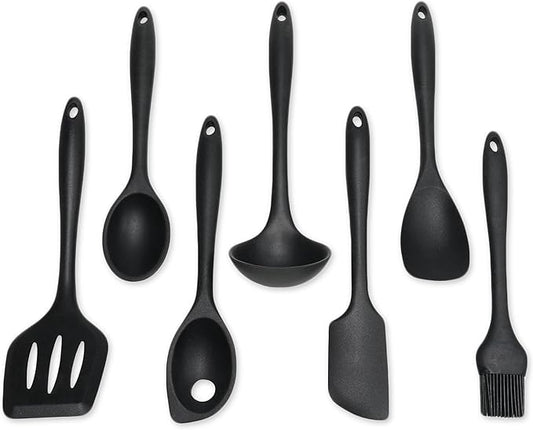 Chef Craft - Premium Silicone Kitchen Tools and Utensils Set, Non-Scratch by ChefCraft