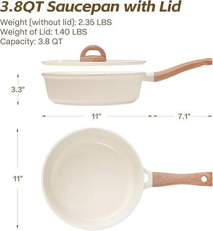 Ceramic Nonstick Frying Pan - Image 7