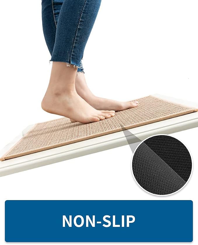 MontVoo Kitchen Rugs and Mats, Washable Non-Skid Kitchen Mats - Image 3