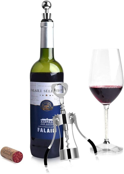 Foho Best Wing Corkscrew Wine Bottle Opener Luxury Waiter Corkscrew - Image 6