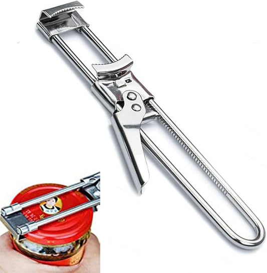 Master Jar & Bottle Opener, Adjustable Multifunctional Stainless Steel Can by Unknown