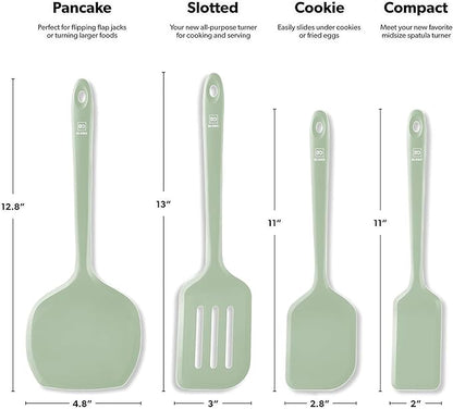 New DI ORO Silicone Turner Spatula Set - Image 5