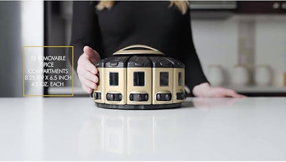 KitchenArt 57010 Select-A-Spice Auto-Measure Carousel Professional Series - Image 2