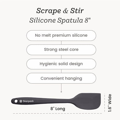 Starpack 'Scrape & Stir' Silicone Spatula - Image 4