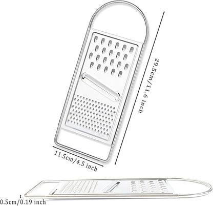 Graters for Kitchen, Cheese Grater Handheld Hand, Mini Cheese Grater Stainless - Image 2