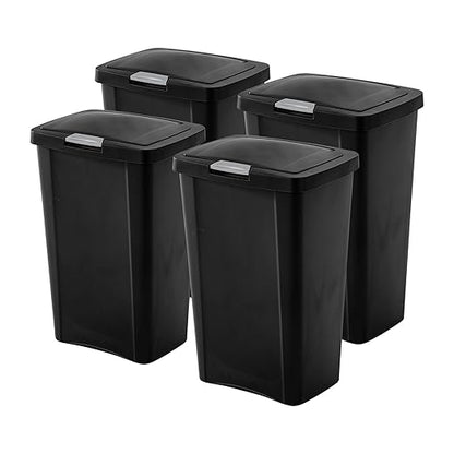 Sterilite 4 Pack Kitchen Trash Can by Sterilite