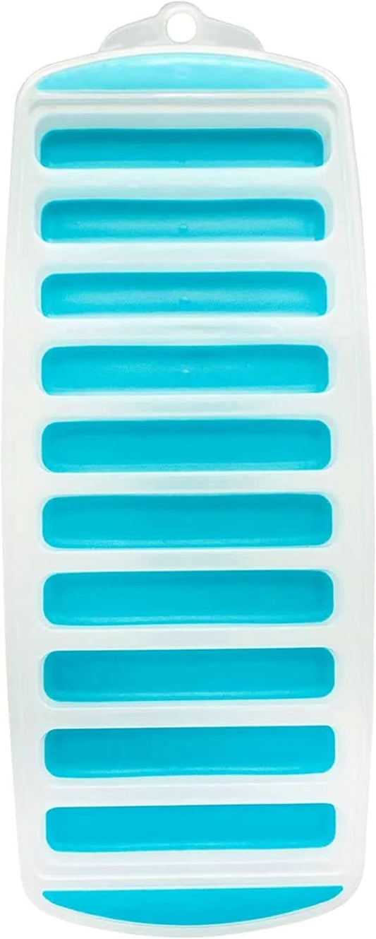 Meadow Lane Ice Stick/Cube Tray, Teal Blue, Narrow and Long by MeadowLane