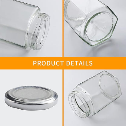 Accguan 20 Pcs 10 oz Glass Jars - Image 3