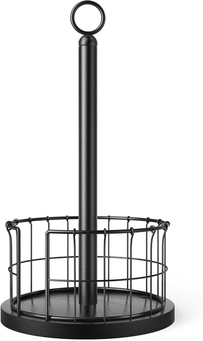 Homode Paper Towel Holder Countertop, Free-Standing Paper Towel Rack by Homode