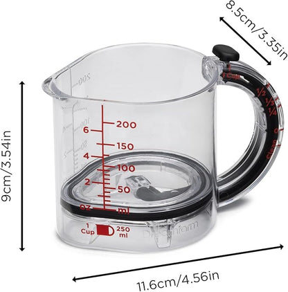 Dreamfarm Upcup All-in-1 Adjustable Measuring Cup, Metric & Imperial - Image 2