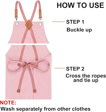 ZOMAO Chef Apron for Women Men - Image 8