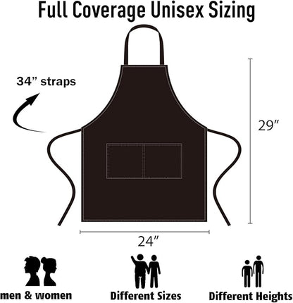 NOBONDO 12 Pack Bib Apron - Image 2