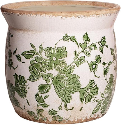 Xiaan Jiaju Vintage Farmhouse Ceramic Planter & Kitchen Utensil Holder by XiaanJiaju