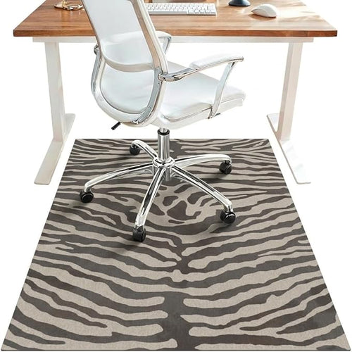 36"x60" Office Chair Mat for Hardwood Tile Floor, Under Desk Carpet Protector by BESBLEE