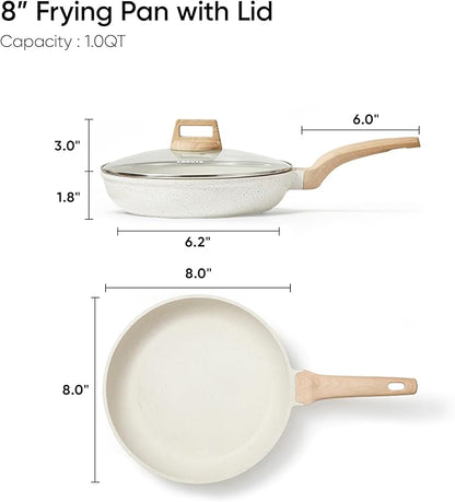 CAROTE 8 Inch Non Stick Frying Pan - Image 2