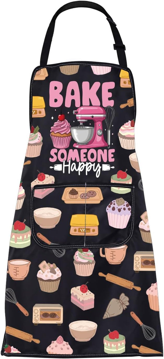 FUSTMW Cake Maker Gifts for Baker Kitchen Baking Apron by FUSTMW