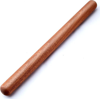 Aisoso French Rolling Pin, 17.7 Inches Wood Rolling Pin by Aisoso