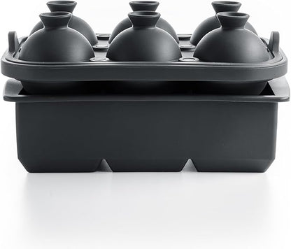 Ice Cube Molds – Large Silicone Ice & Sphere Mold Combo - Image 6