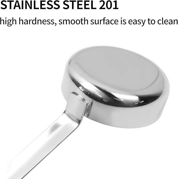 10.55" Stainless steel 201 Pizza Sauce spoon Kitchen Ladles - Image 5