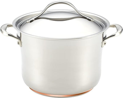 Anolon Stainless Steel & Hard Anodized Aluminum, Cookware Set - Image 8