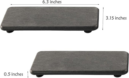 NiuYichee 2 Pcs Water Absorbing Stone Trays, Kitchen/Bathroom Sink Soap Dish - Image 5