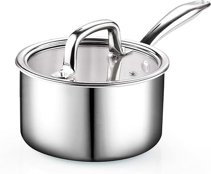 Cook N Home Stainless Steel Sauce Pan by CookNHome