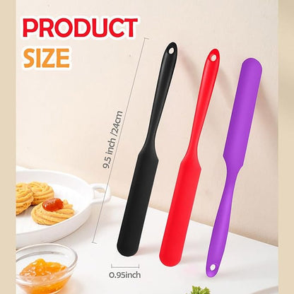 Silicone Jar Spatula, Heat Resistant Jam Spreader - Image 4