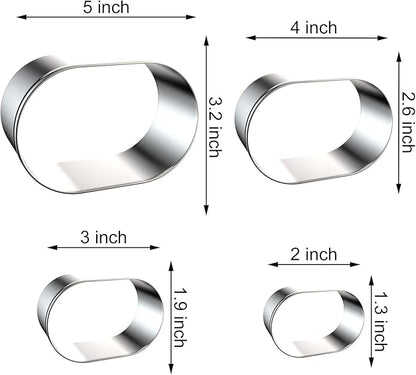 Pill Capsule Long Oval Cookie Cutters - Image 2