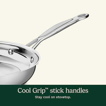 Cuisinart 7-Piece Stainless Steel Pots and Pans Set, Cookware Set Compatible - Image 5