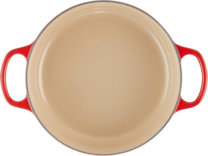Le Creuset Enameled Cast Iron Signature Round Wide Dutch Oven, 3.5 qt. - Image 4