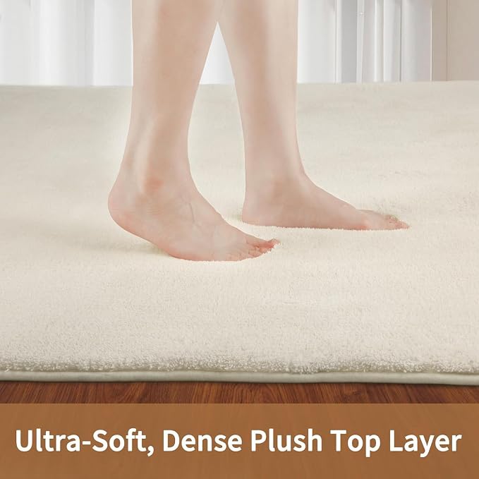 Sour Lemon 10x14 Area Rugs for Living Room, Soft Large Area Rug Fluffy Rugs for - Image 3