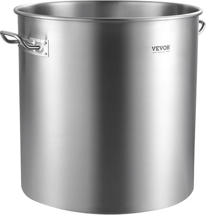 VEVOR Stainless Steel Stockpot, 84 Quart Large Cooking Pots, Cookware Sauce Pot - Image 9