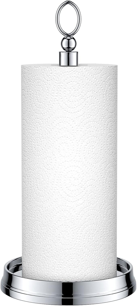 KASUNTO Paper Towel Holder Steel Paper Holder countertop，Black Paper Towel by Kasunto