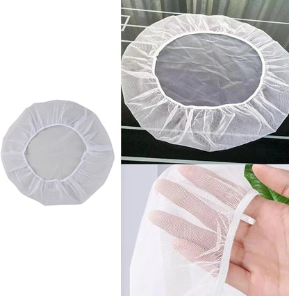 4 Pack Mesh Food Covers Portable Small Food Tents Top Screen Food Cover - Image 3