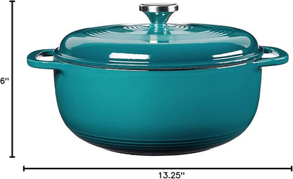 Lodge Essential Enamel Cast Iron Dutch Oven - Image 9