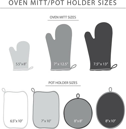 KITCHENAID Ribbed Soft Silicone Oven Mitt 2-Pack Set, Smoked Paprika - Image 6