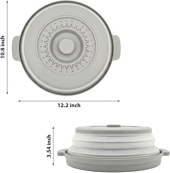 Microwave Food Cover With Handle - Image 2