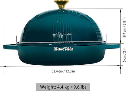 Flavehc Bread Oven Cast Iron Bread Dutch Oven - Image 5