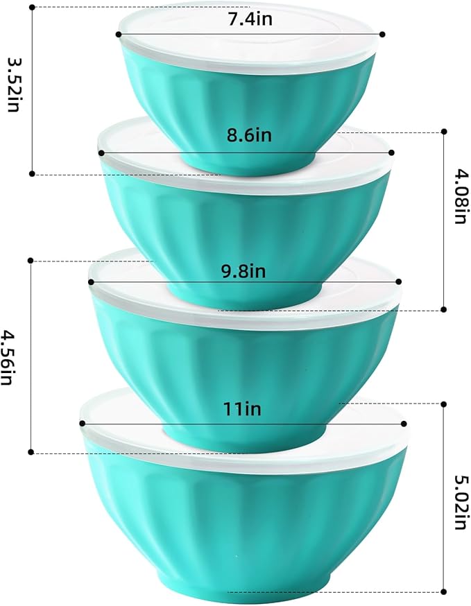 Plastic Mixing Bowls, Serving Bowls - Image 7